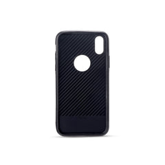 FIBRE BACK CASE FOR IPHONE X/XS (BLACK)