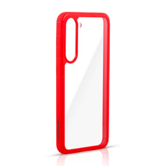 FIBRE 3 BACK CASE FOR SAMSUNG S23  PLUS (Black/Green/Red)