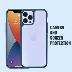 FIBRE 3 BACK CASE FOR IPHONE 13 PRO (Black/Dark Blue/Red/White)