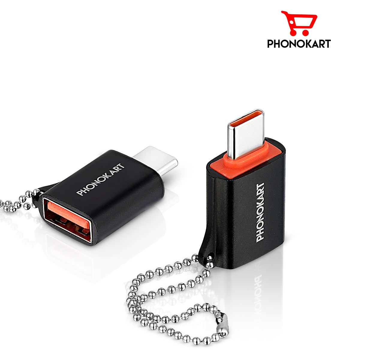 OTG Adapter USB Type C  (BLACK)
