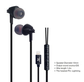 Speed i Handsfree Wired Headset  With Mic  (Black, In the Ear)