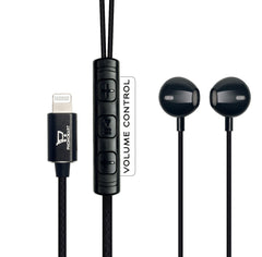 4i Lightning Handsfree With Mic Wired Headset  (Black, In the Ear)