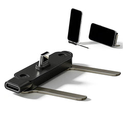 Conket 2 in 1Type C Charging Adapter 240W USB C Fast Charging Cable with Phone Stand