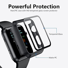 FLAUNT IWATCH PROTECTOR 40MM (Apple Watch Series-4,5,6,SE,SE 1st&2nd Gen)(Black/Red)