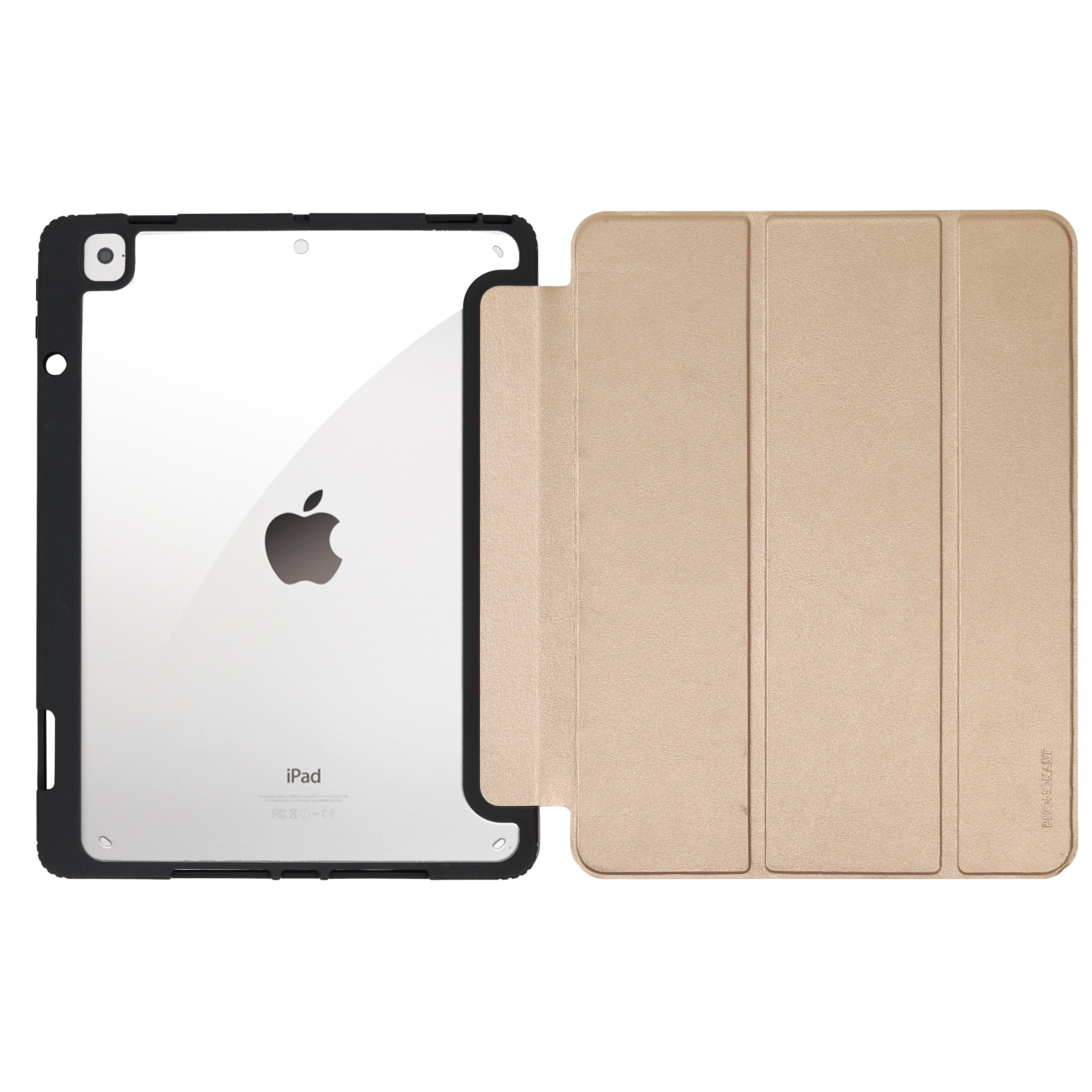 ARMOR FLIP CASE FOR IPAD 10.2/10.5 INCH WITH PENCIL HOLDER (I PAD 7,8,9 Gen, Air 3rd Gen, IPad Pro)