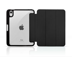 ARMOR FLIP CASE FOR IPAD MINI 6 WITH PENCIL HOLDER(Black/Dark Blue/Green)