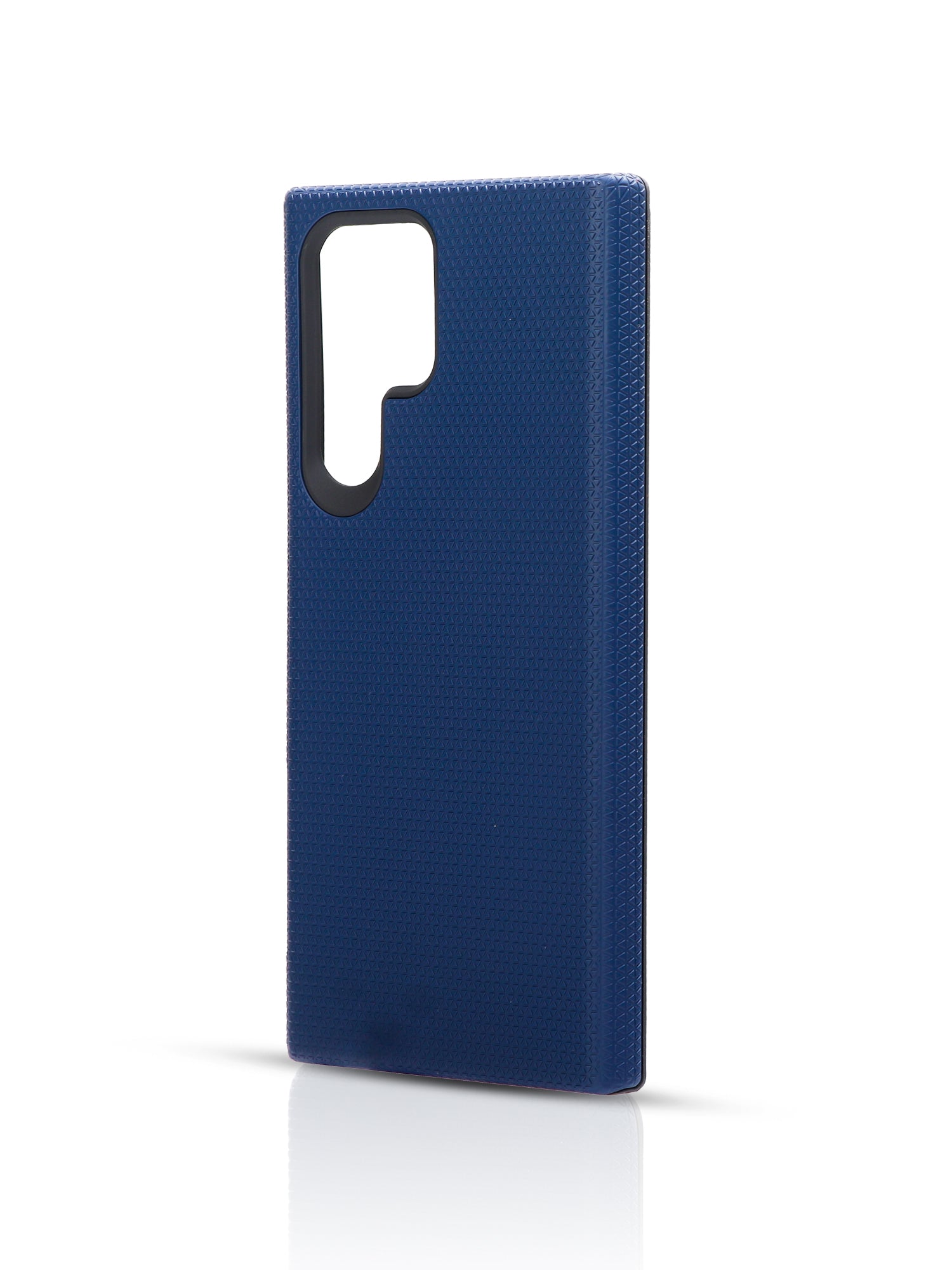 TOUGH BACK CASE FOR SAMSUNG S22 ULTRA  (Black/Dark Blue)