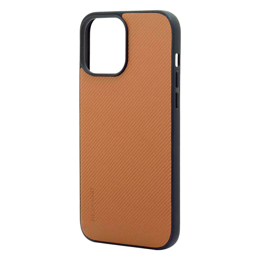 KEVLAR BACK CASE FOR IPHONE 12 Pro Max (Black/Brown/Green/Red)