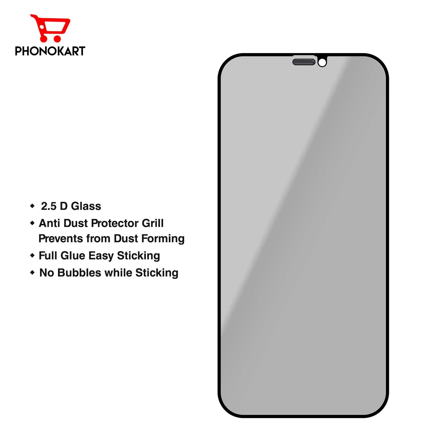 Privacy Tempered Glass for IPHONE XS MAX - Main Image