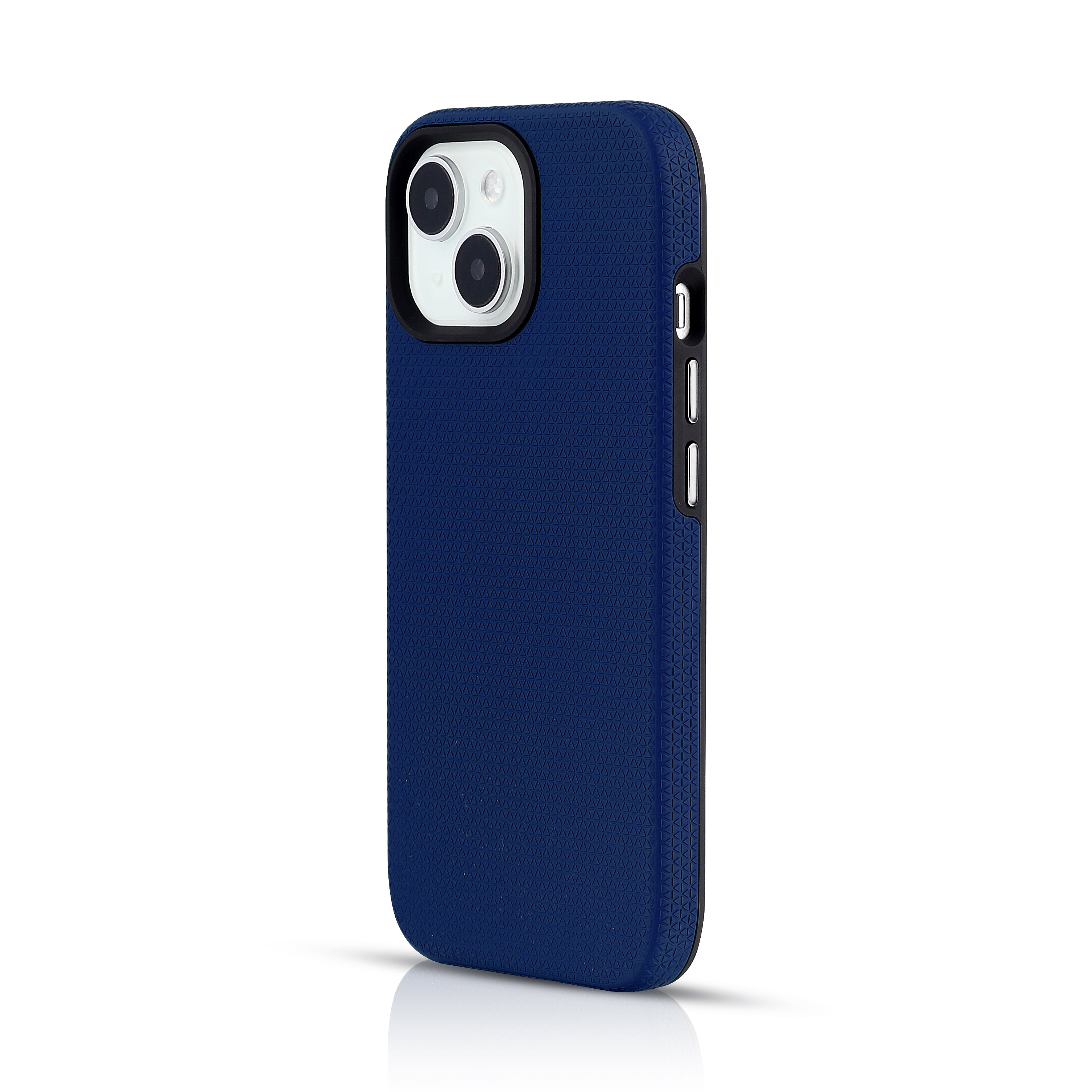 TOUGH BACK CASE FOR IPHONE 14 PLUS (Black/Dark Blue/Purple/Red)