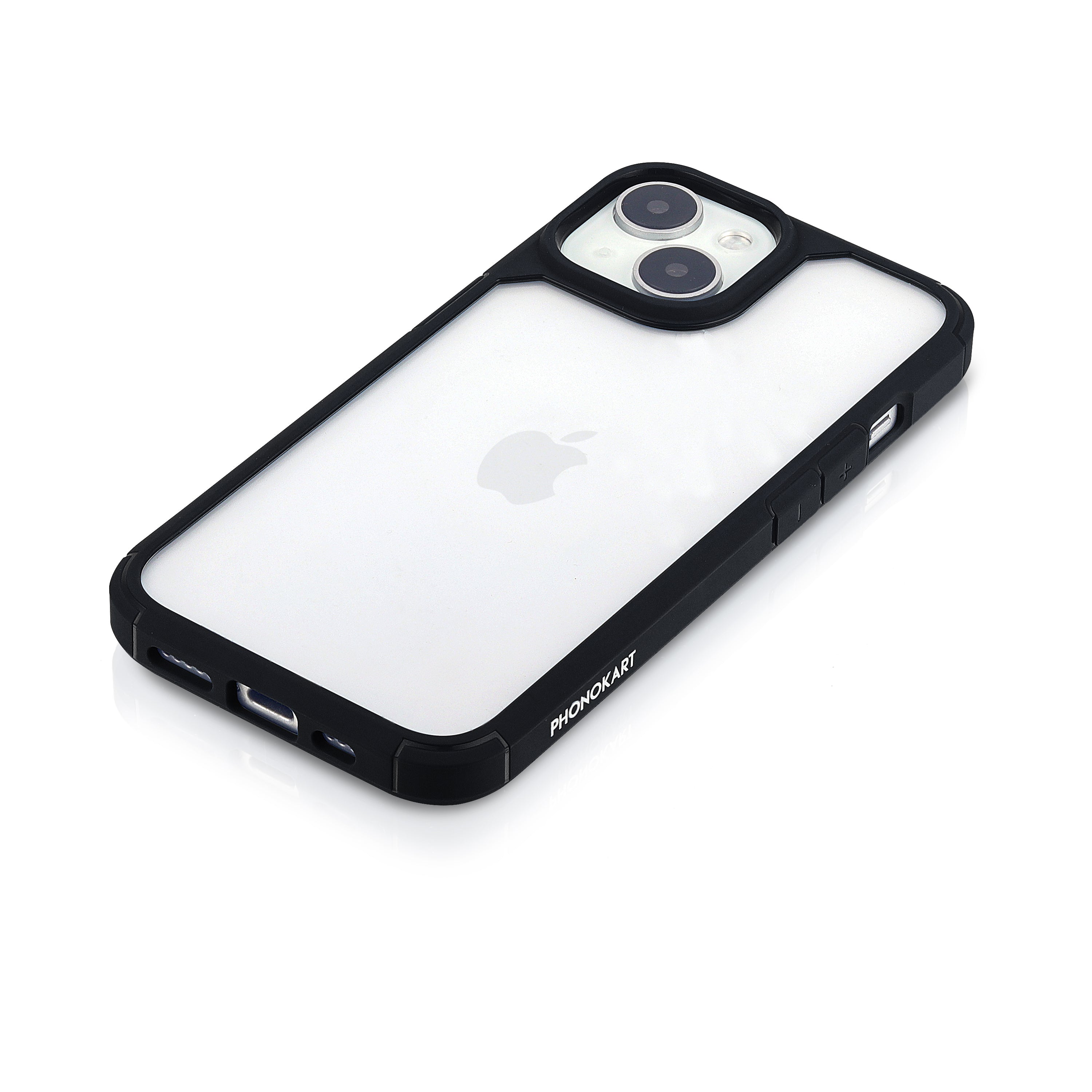 FIBRE 3 BACK CASE FOR IPHONE 14 (Black/Blue/Green/Purple/Red)