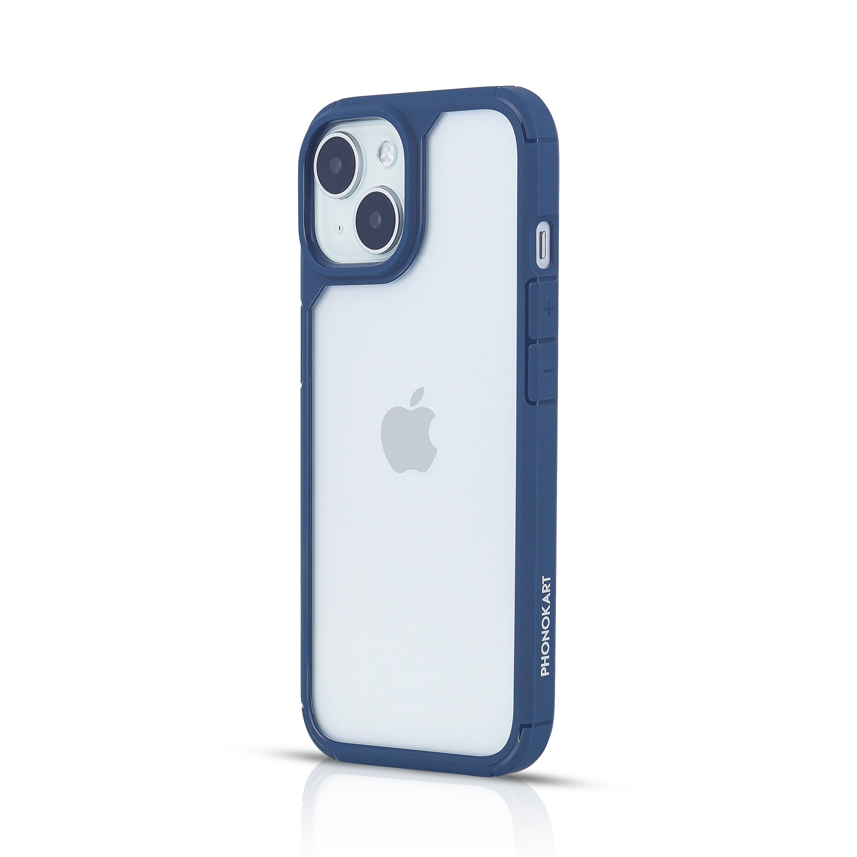 FIBRE 3 BACK CASE FOR IPHONE 15 (Black/Blue/Green/Purple/Red)