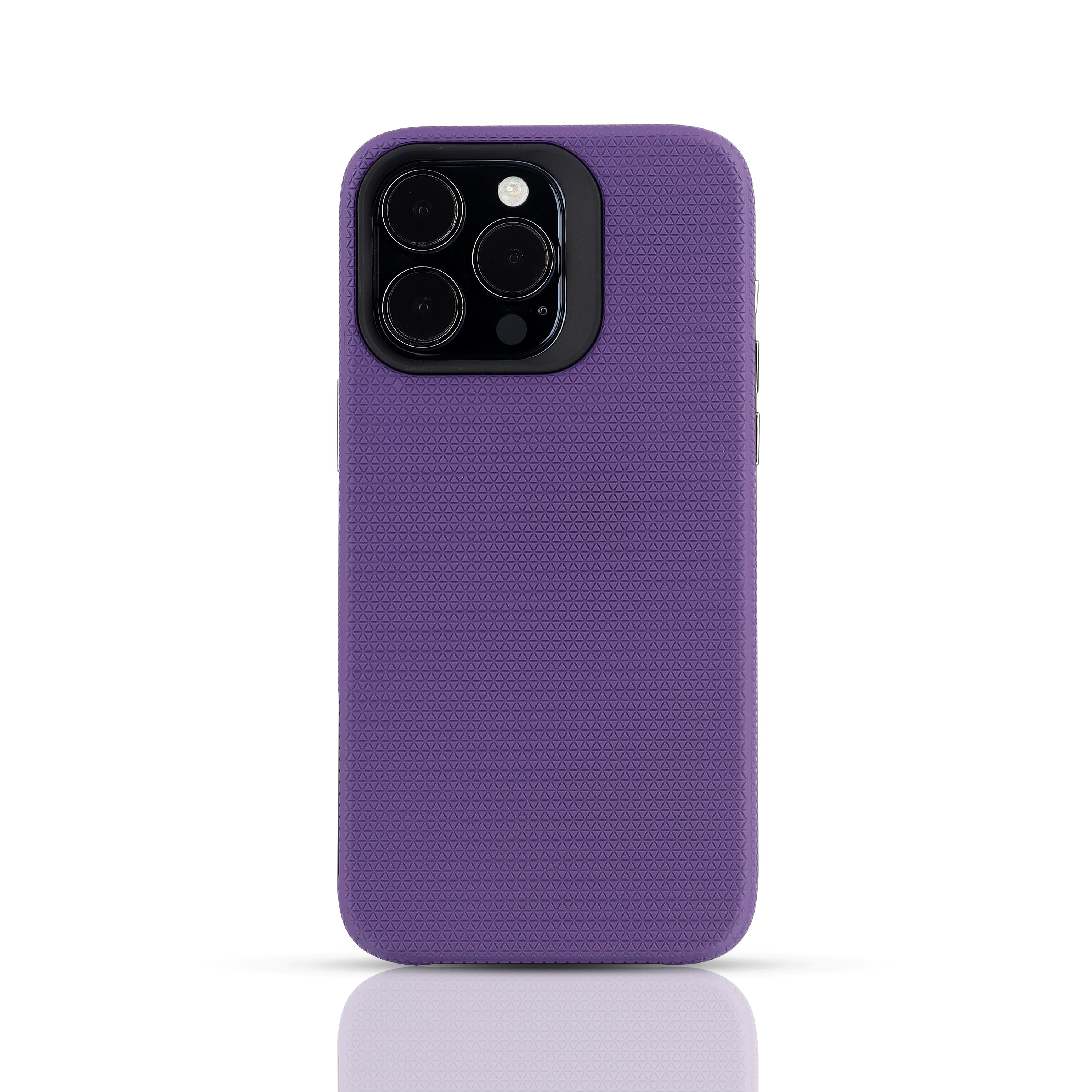 TOUGH BACK CASE FOR IPHONE 14 PRO (Black/Dark Blue/Purple/Red)