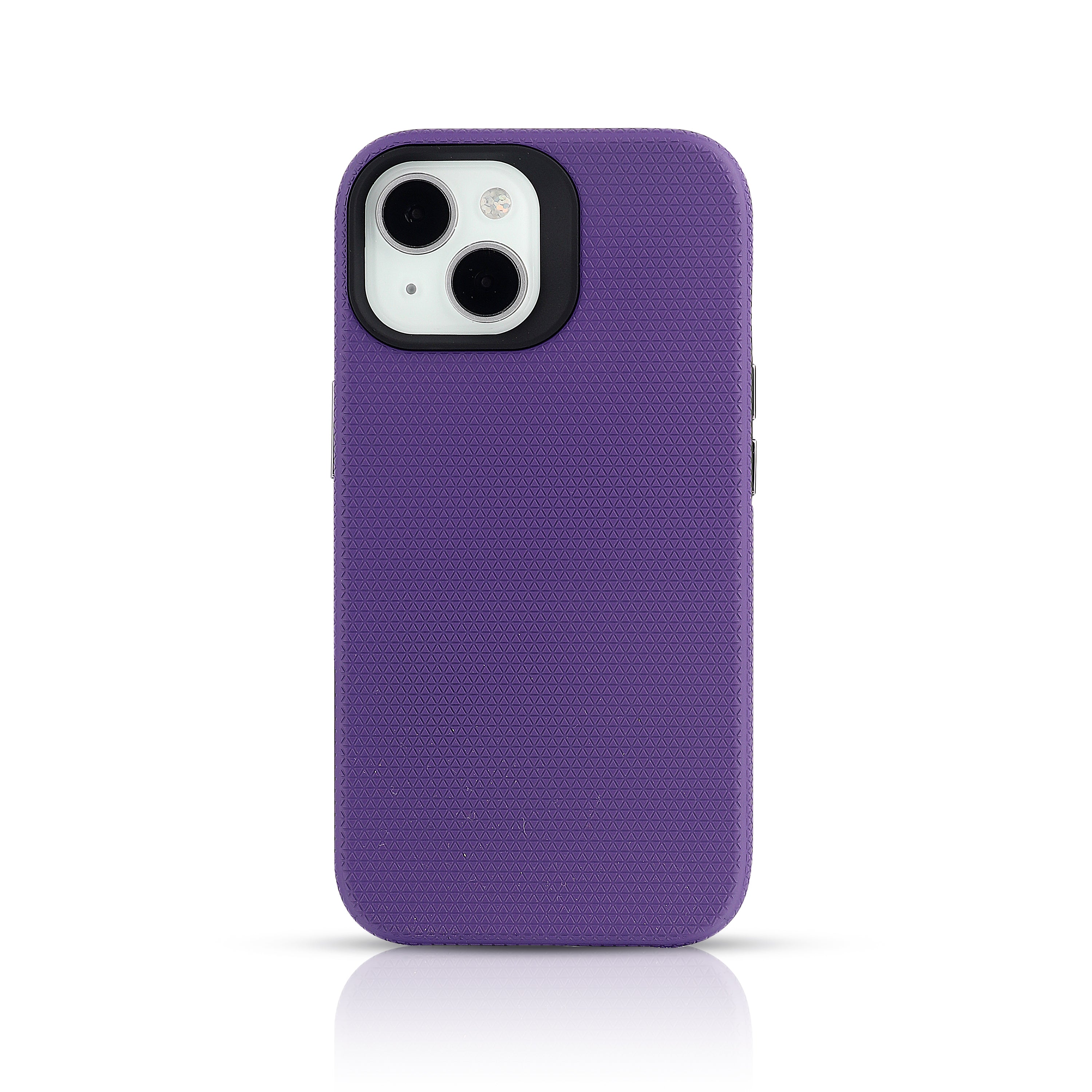 TOUGH BACK CASE FOR IPHONE 14 (Black/Dark Blue/Purple/Red)