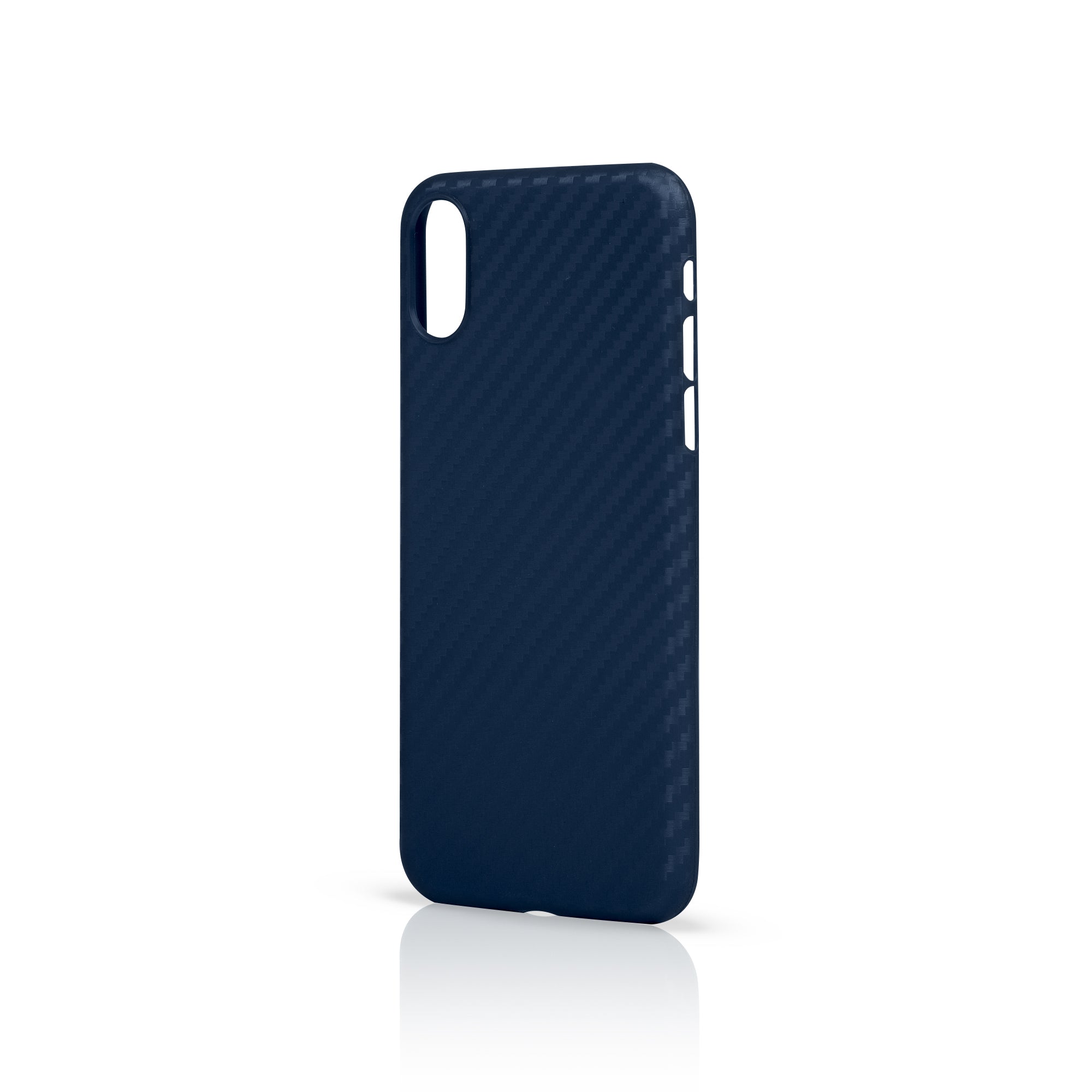 FIBRE 4 BACK CASE FOR IPHONE X/XS (Black/Dark Blue/Green/Red/White)