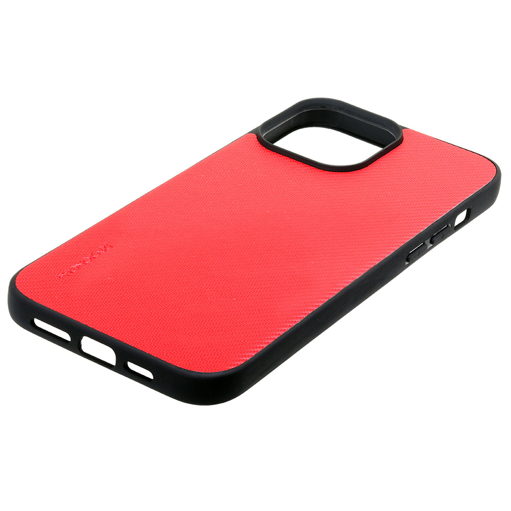 KEVLAR BACK CASE FOR IPHONE 13 PRO MAX (Black/Brown/Green/Red)