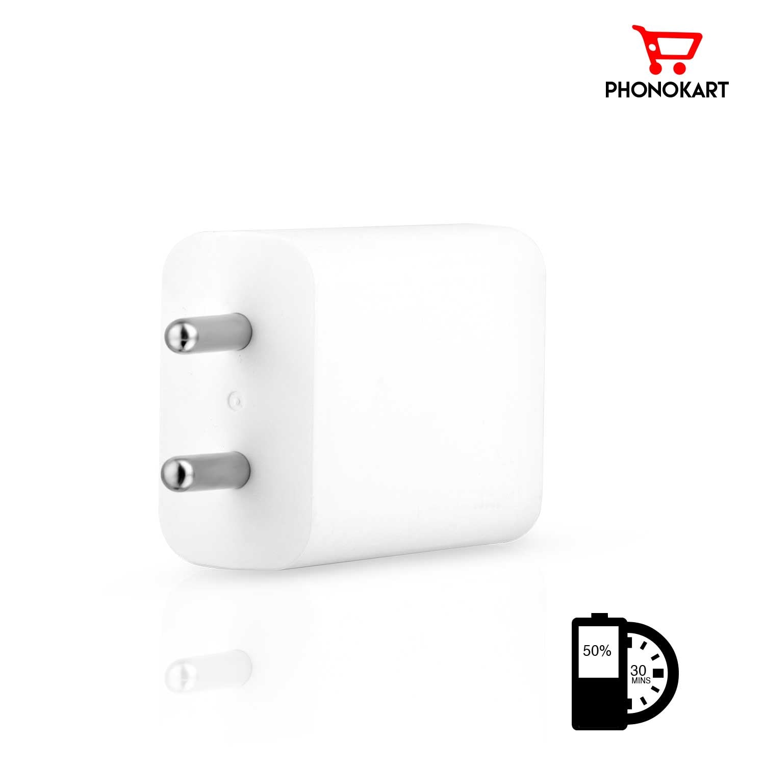 SOLO 44(44W) MOBILE CHARGING ADAPTER  (WHITE)