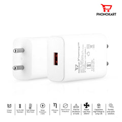 SOLO 44(44W) MOBILE CHARGING ADAPTER  (WHITE)