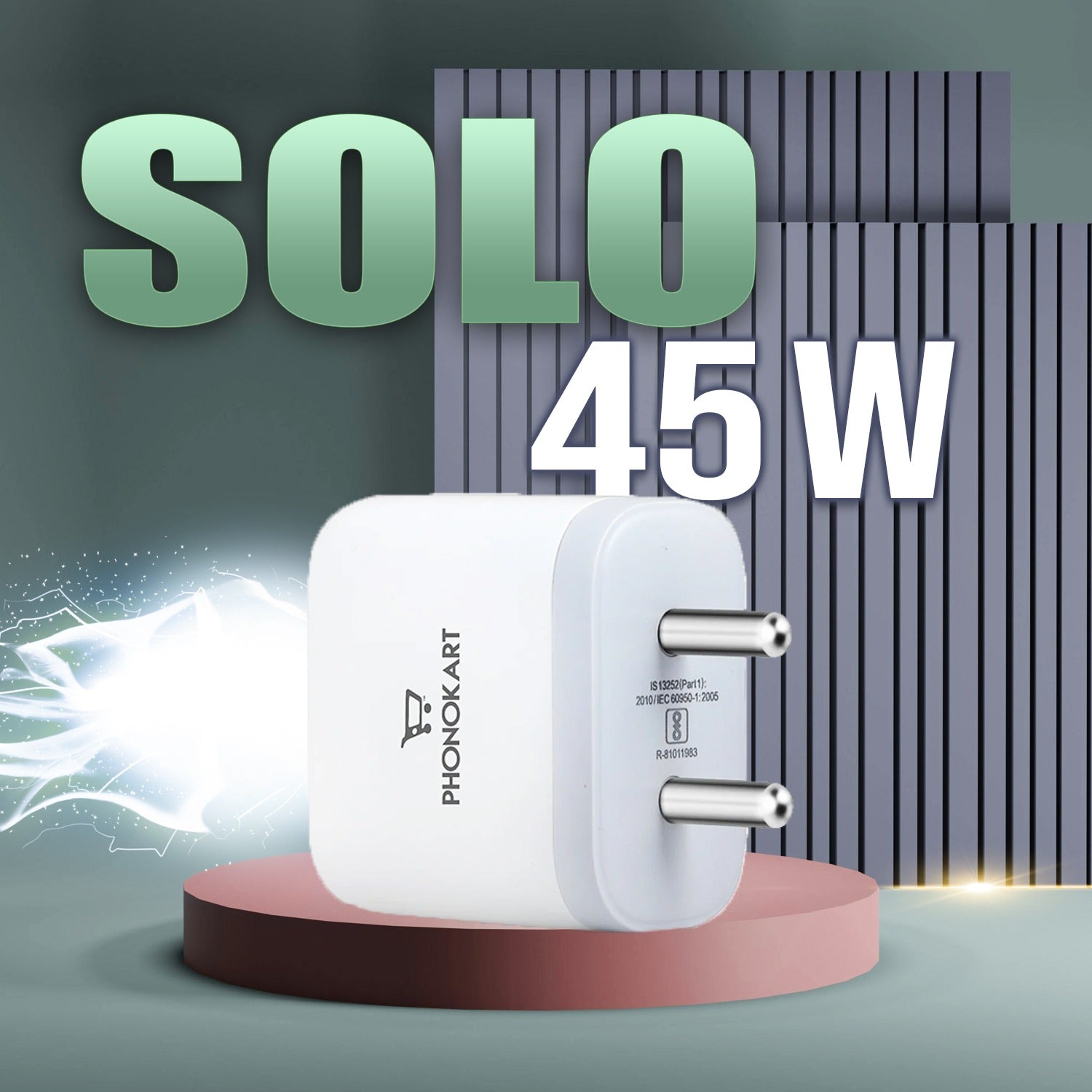 SOLO 45W Dual USB QC4.0 Super Fast Charger