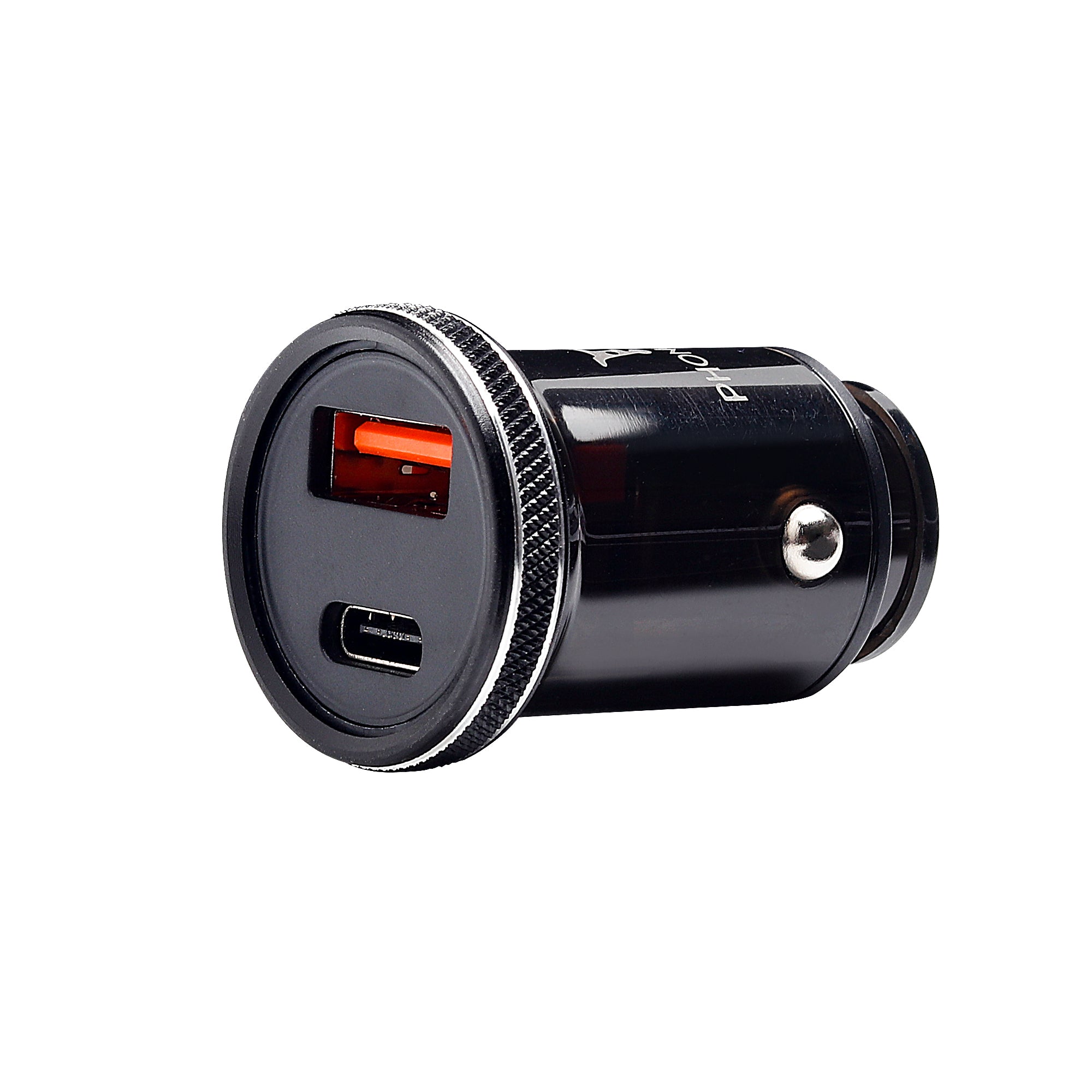 CAR CHARGER SELTOS (48W) WITH FREE TYPE C CABLE (BLACK)