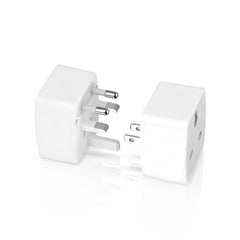 SOLO 4(100-250V,6A) UNIVERSAL PLUG ADAPTER  (WHITE)