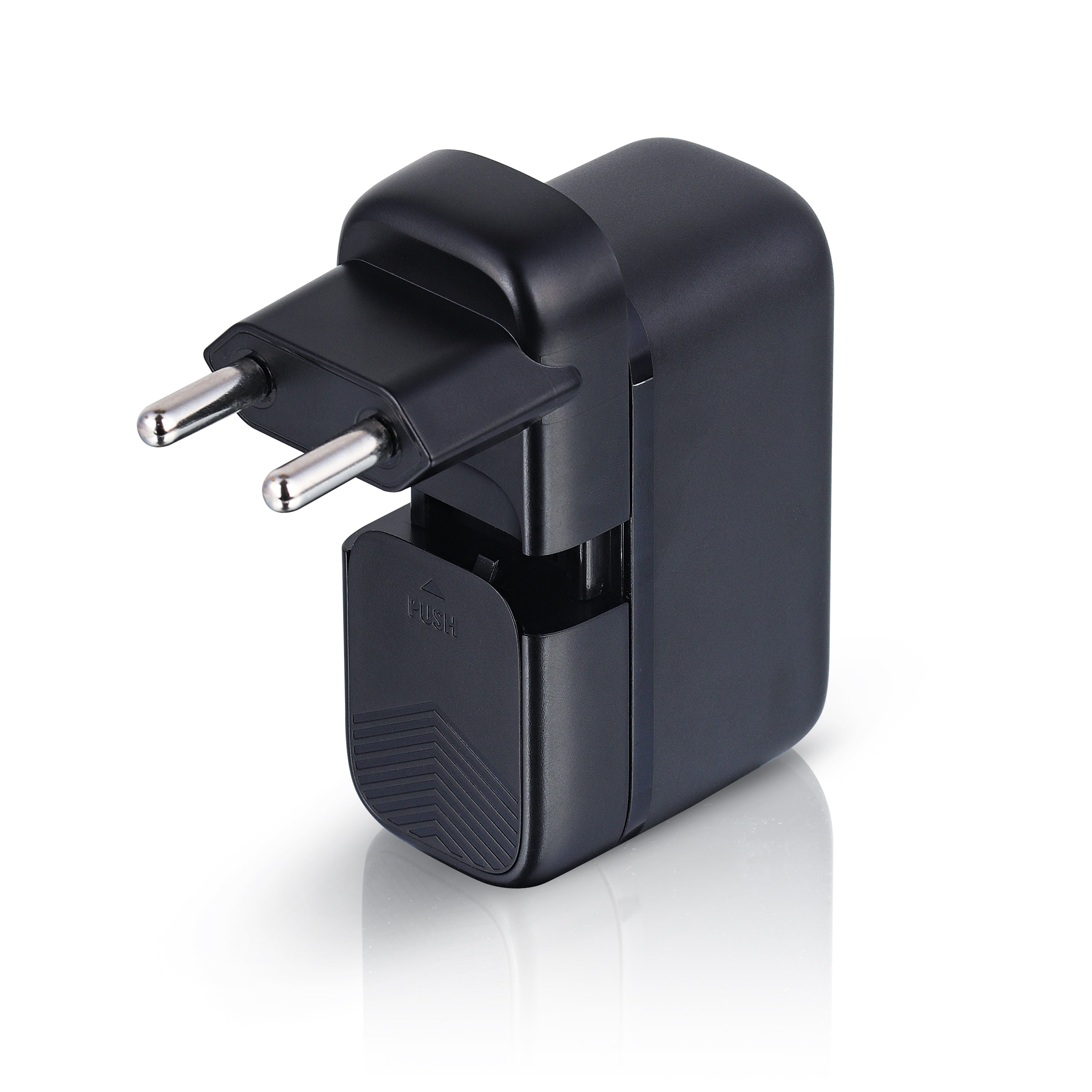 SOLO 65(65W) PD UNIVERSAL ADAPTER  (BLACK)