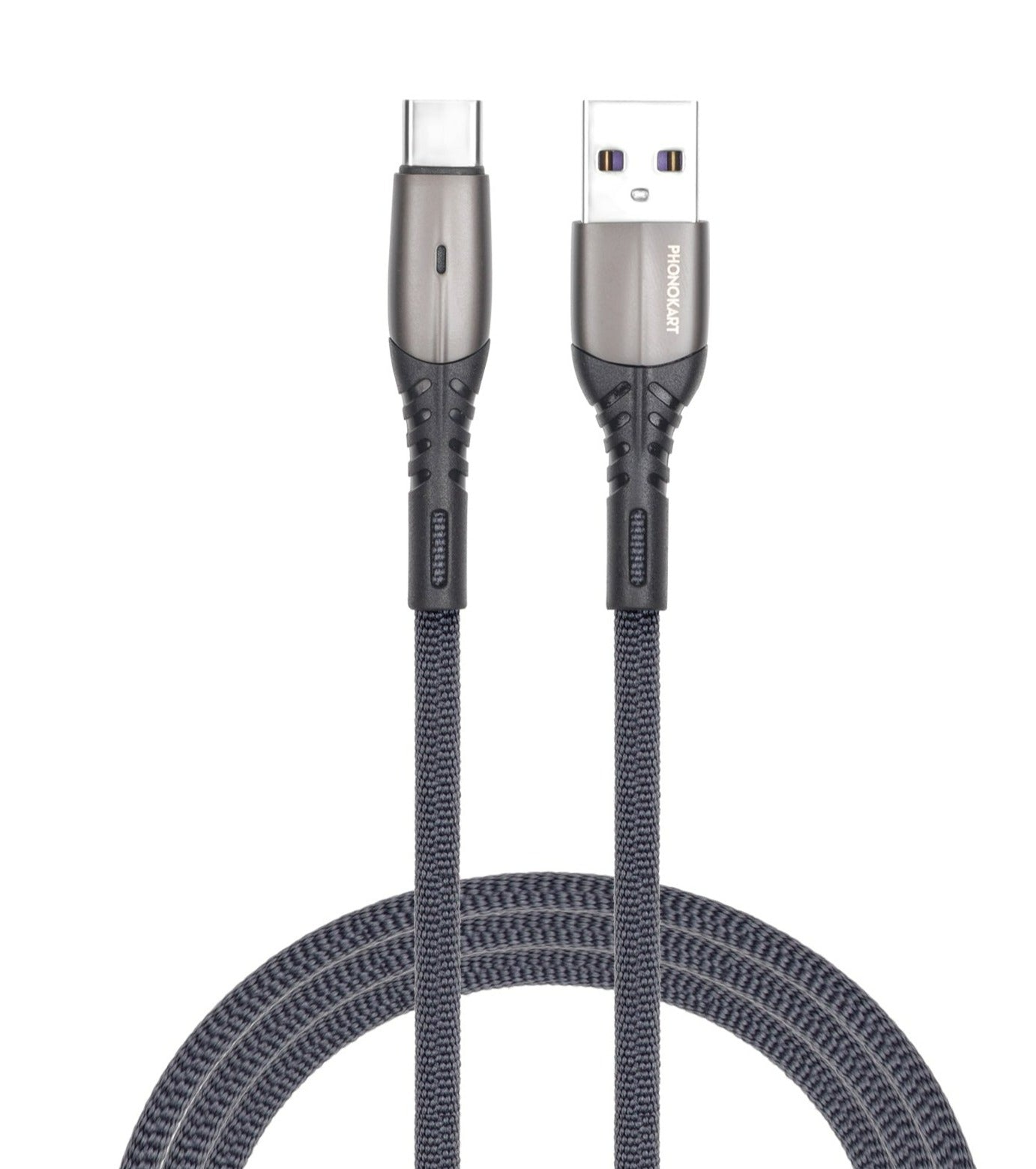 Type C Cable  1.5 M PKIDEAC-DBLU  USB Type C Cable (Compatible with mobile, Dark Blue, One Cable)(BLACK)