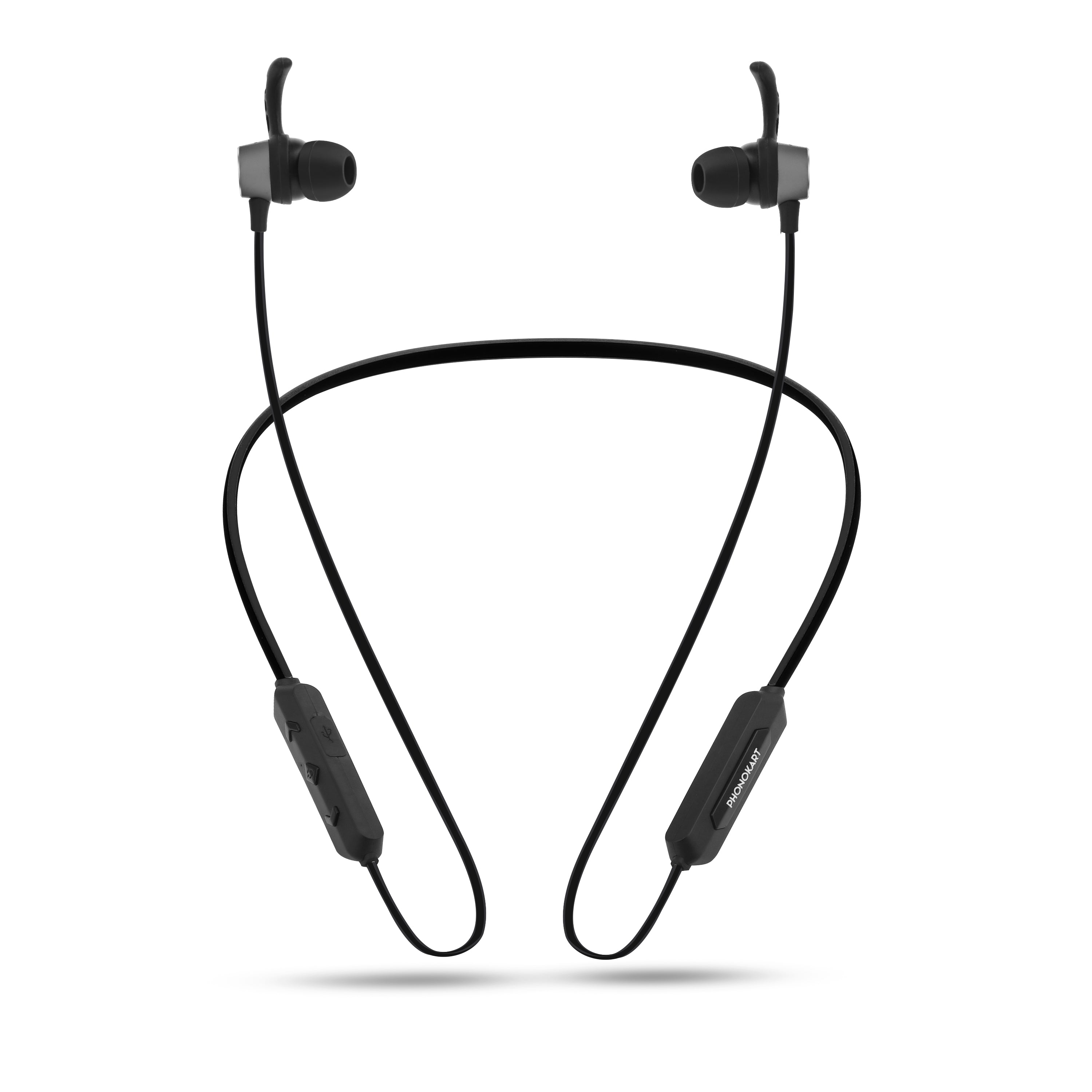 VIBE WIRELESS NECKBAND (FAST CHARGING WITH 20 HRS PLAY TIME (IN THE EAR) Black