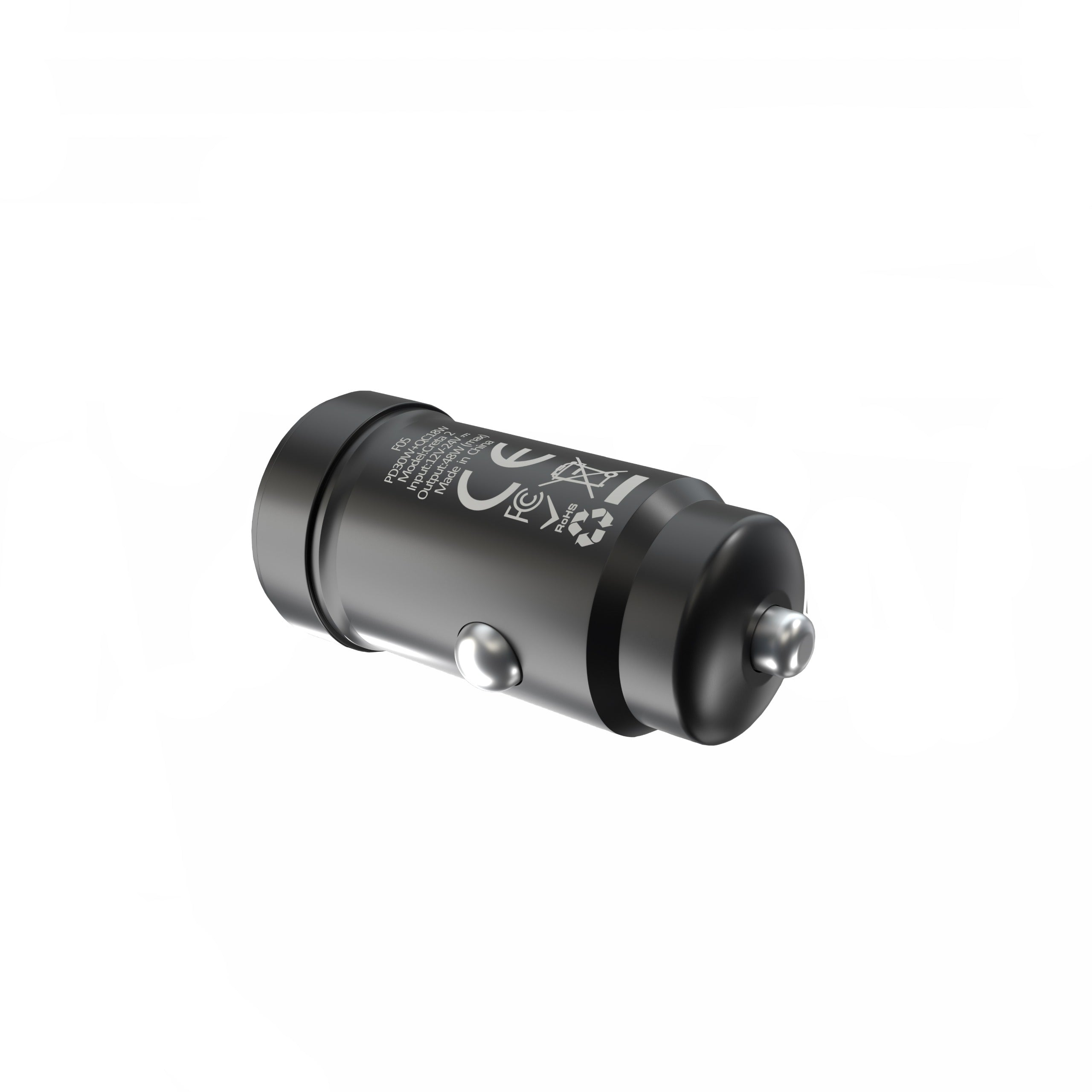 CRETA 2 48W CAR CHARGER (BLACK)