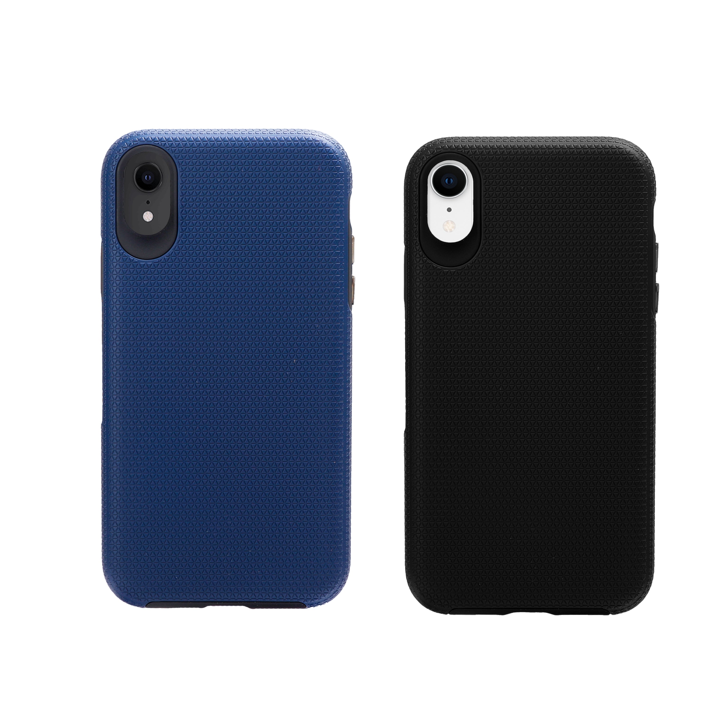 TOUGH BACK CASE FOR XR (Black/Dark Blue)