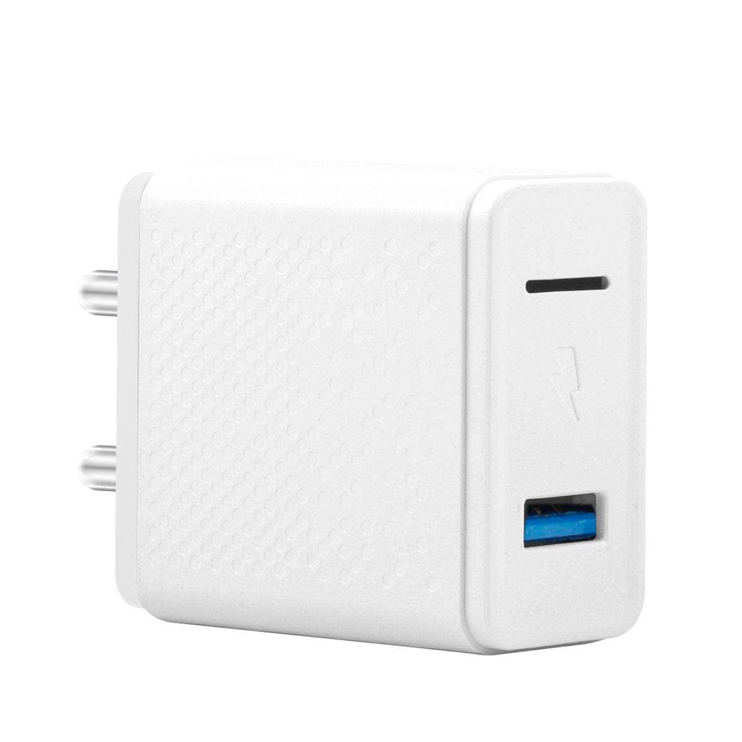 ADAM PLUS SMART POWER ADAPTOR WITH LIGHTNING CABLE (WHITE)