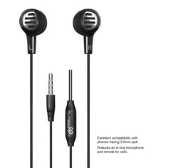 Viara Dawn Wired Headset with Mic (Black/White)