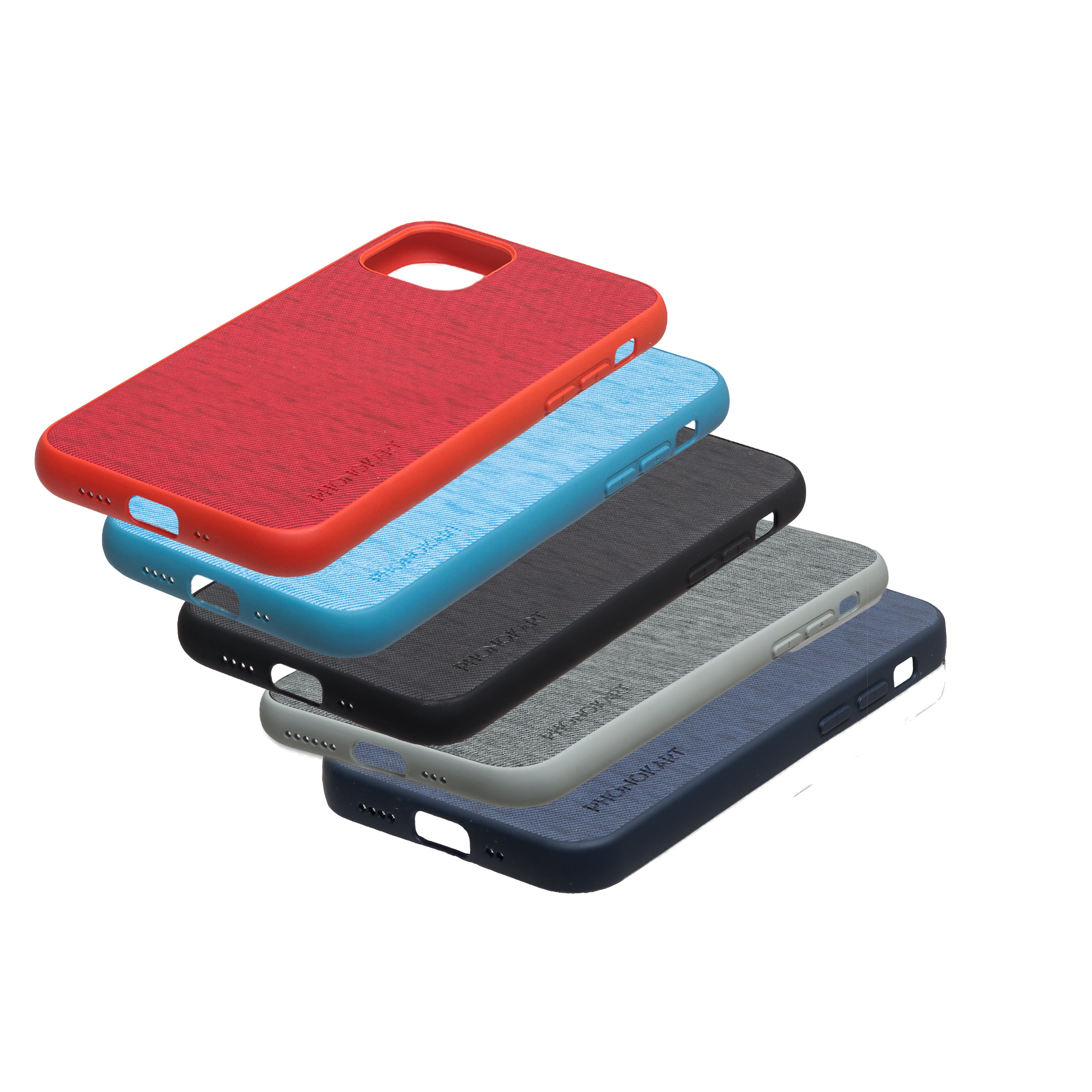 JEANS BACK CASE FOR IPHONE 11 Pro Max (Black/Dark Blue/Grey/Light Blue/Red)