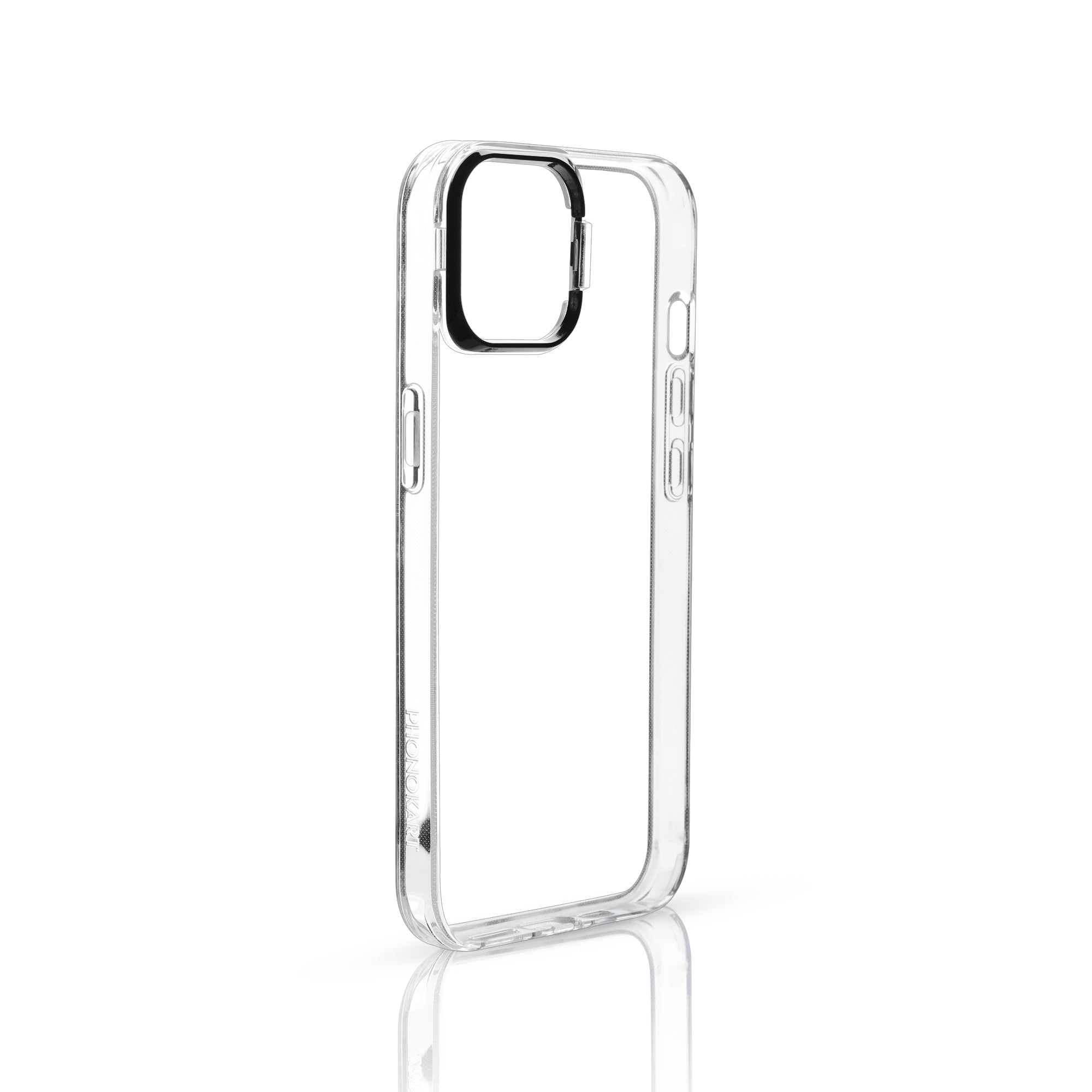 STANDI BACK CASE FOR IPHONE 14 PRO TRANS