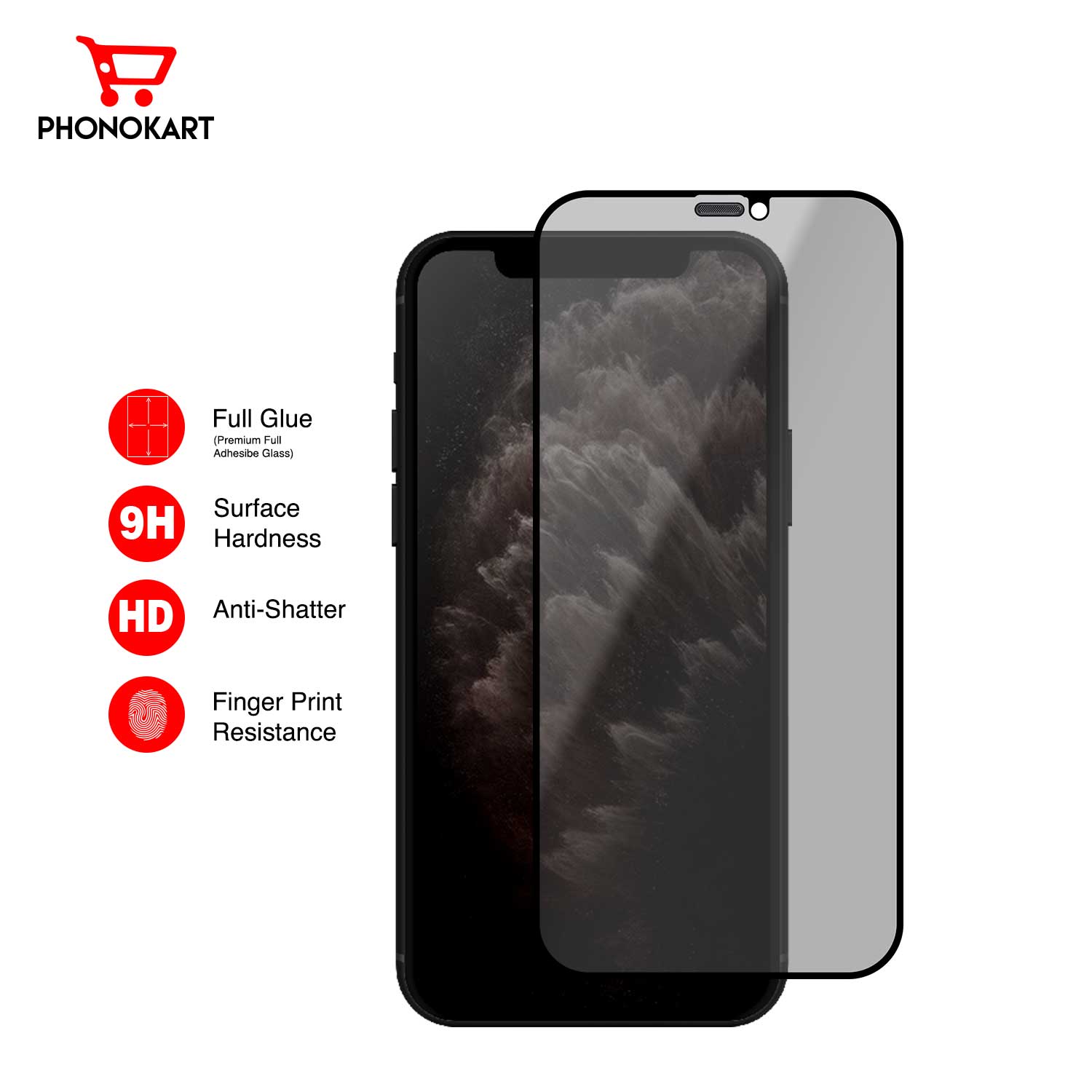 Privacy Tempered Glass for IPHONE 12 PRO