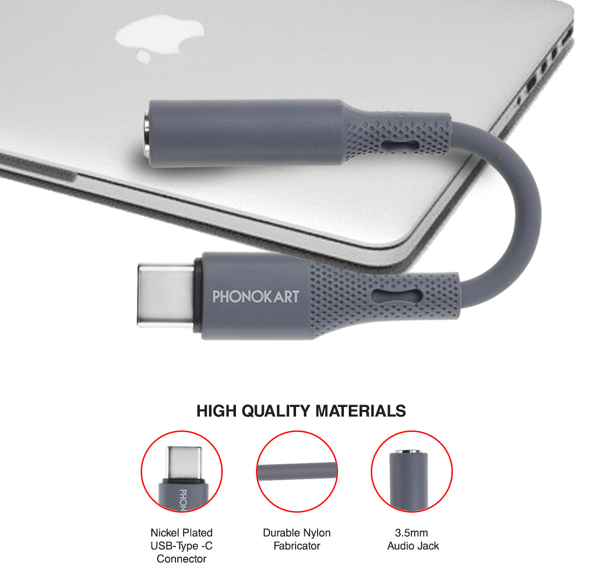 3.5 mm jack discount to type c cable