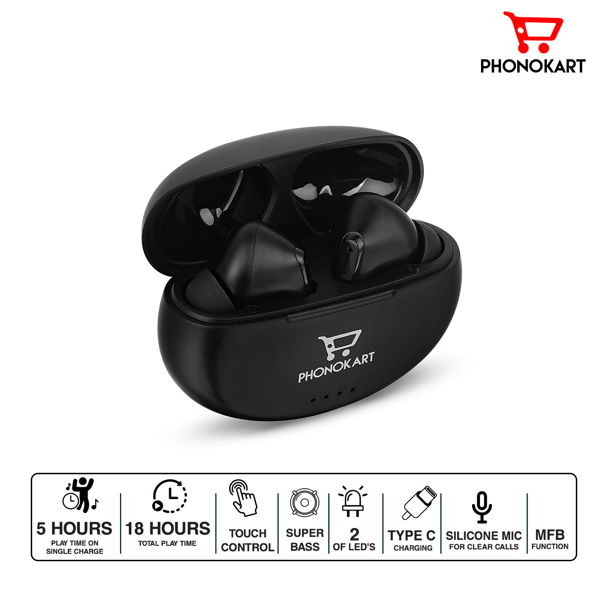 PARK TWS TRUE WIRELESS EARBUDS