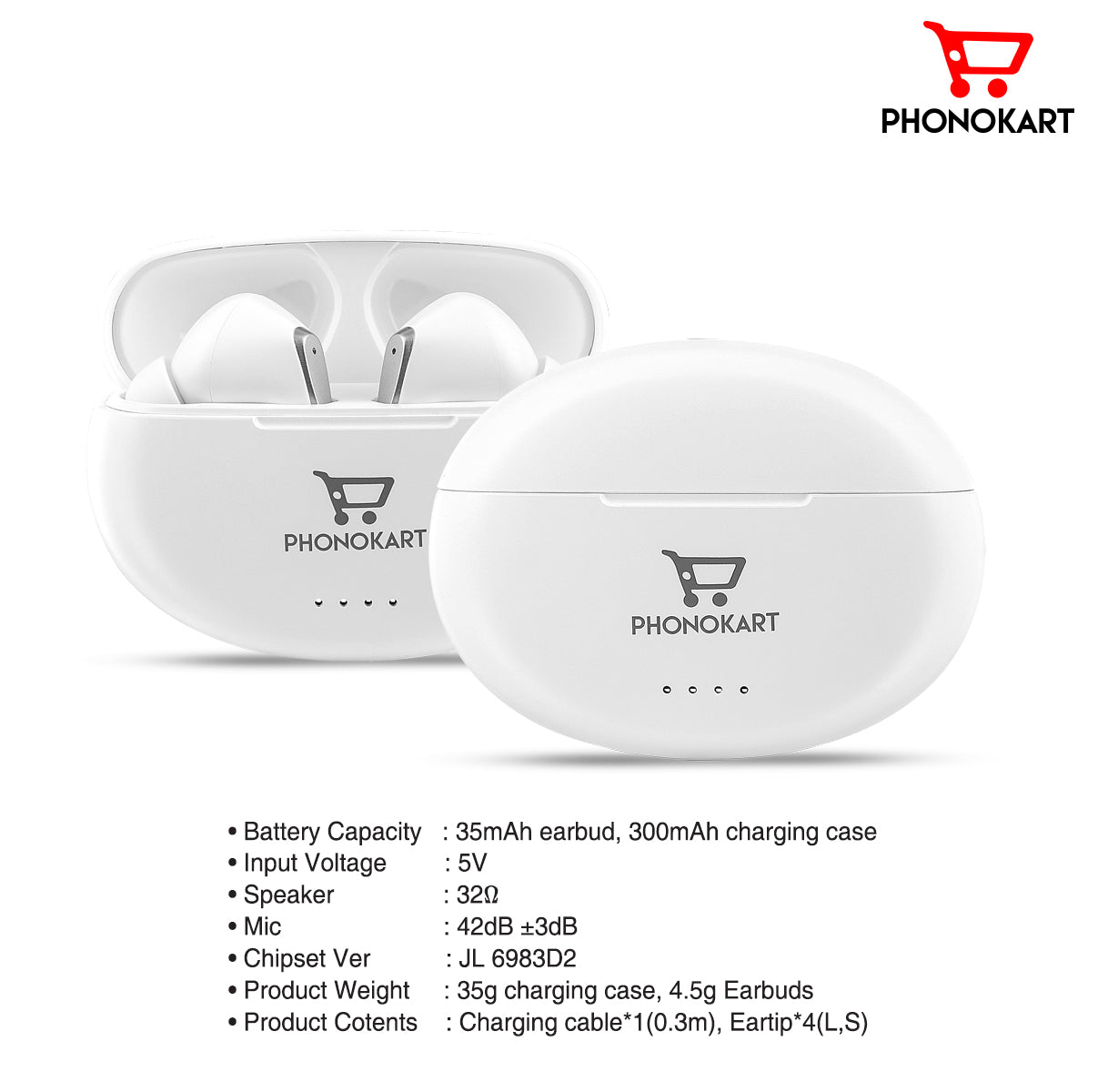 PARK TWS TRUE WIRELESS EARBUDS