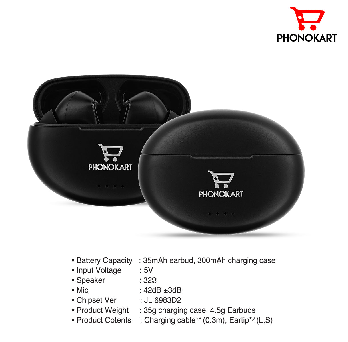 PARK TWS TRUE WIRELESS EARBUDS