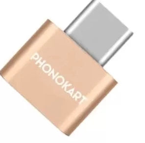 Micro USB OTG Adapter  (GOLD)