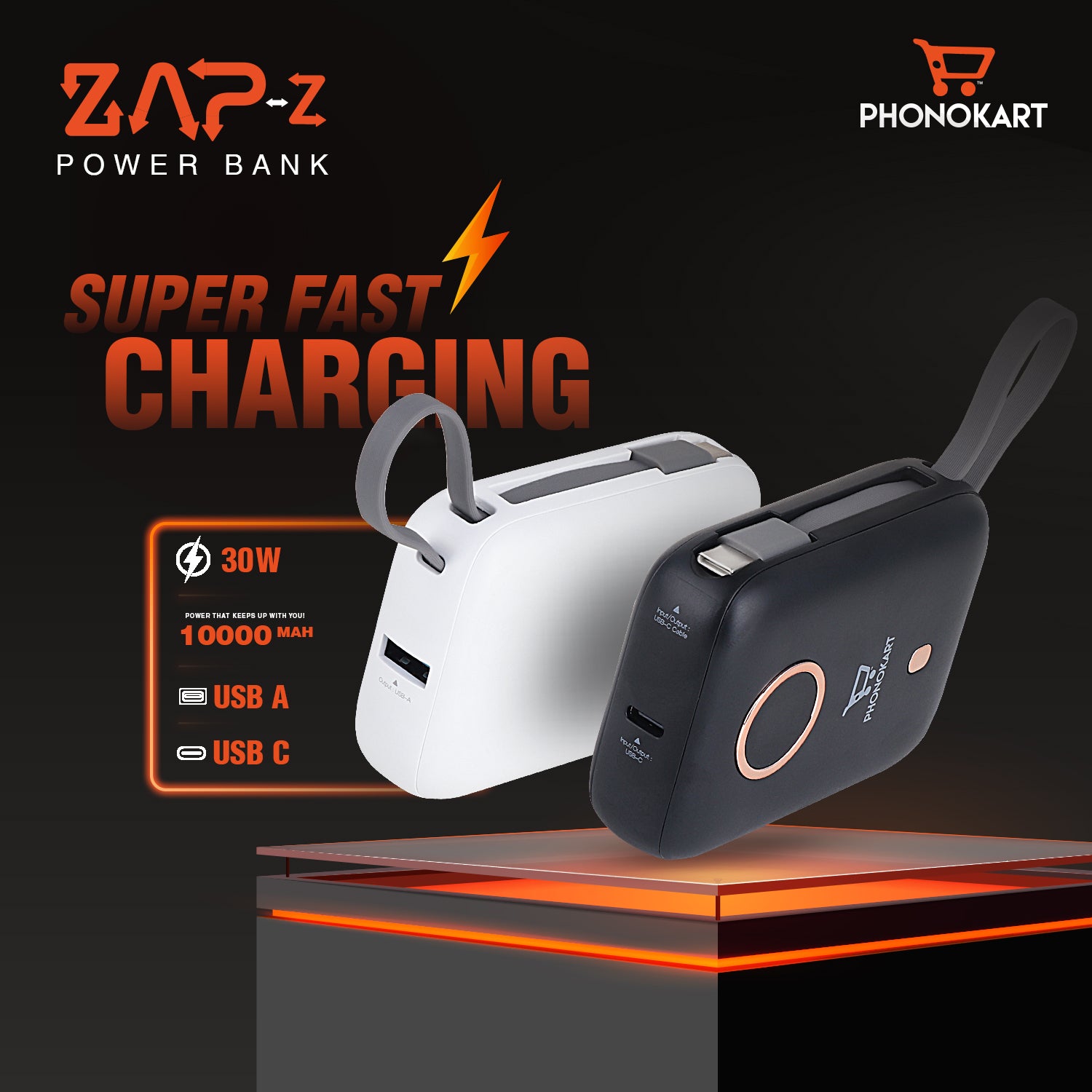 ZAP-2 10000 mAh power bank