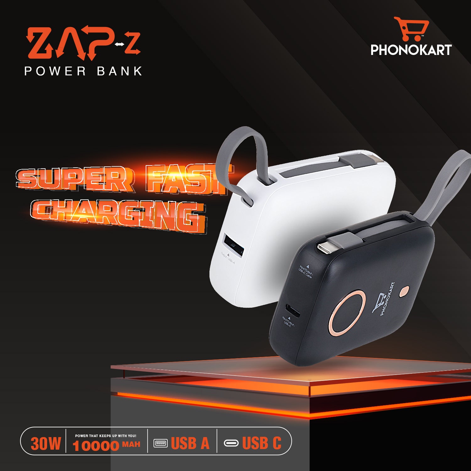 ZAP-2 10000 mAh power bank