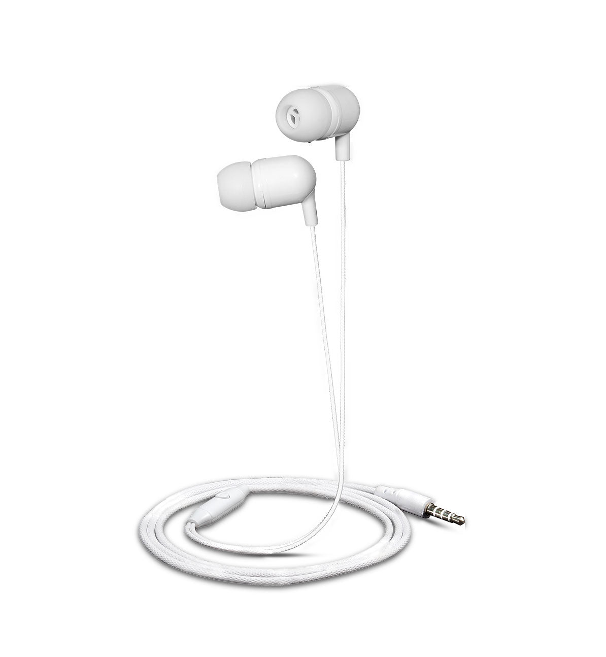 Black and best sale white earphones