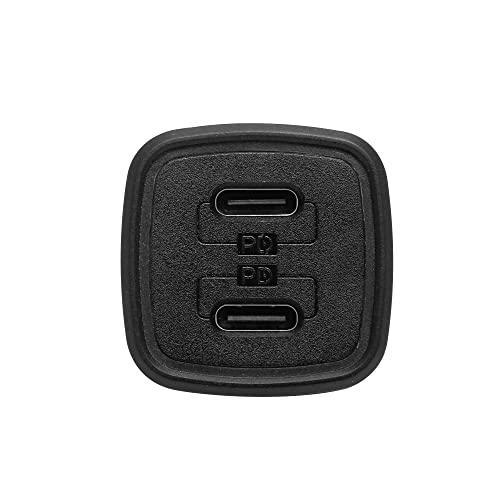 CAR CHARGER HARRIER DUAL PD (70W) (BLACK)