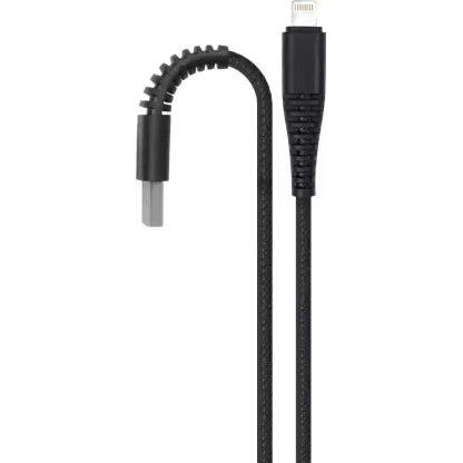 Lightning Cable  PKRPDAC-BLK 1M Lightning Cable  (Compatible with Iphones) (Black)